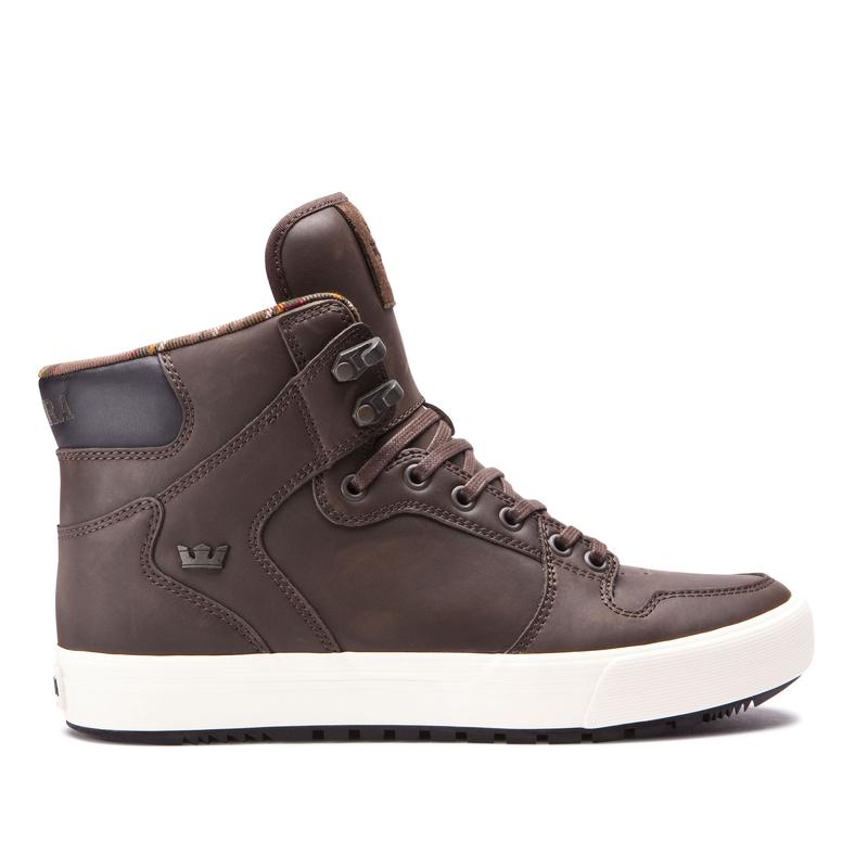 Zapatillas Altas Supra Argentina Hombre - VAIDER COLD WEATHER Marrones (KWMRV-6451)